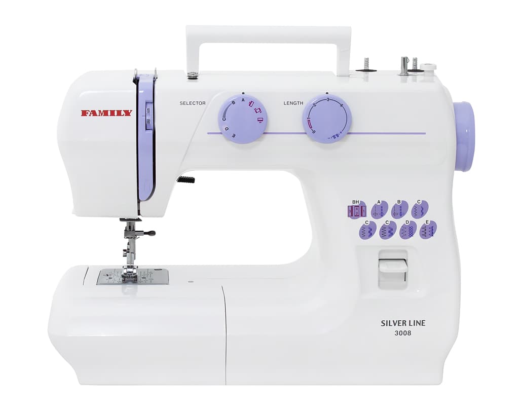 Электромеханическая швейная машина Family Silver Line 3008 - №1