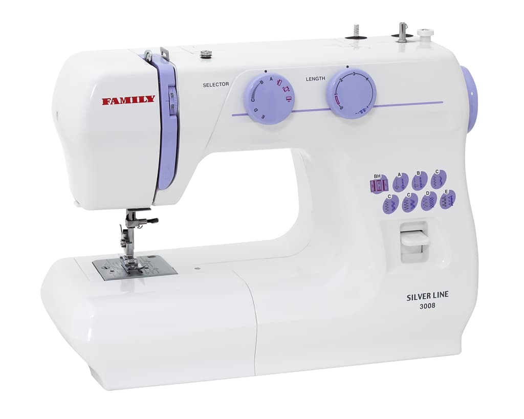 Электромеханическая швейная машина Family Silver Line 3008