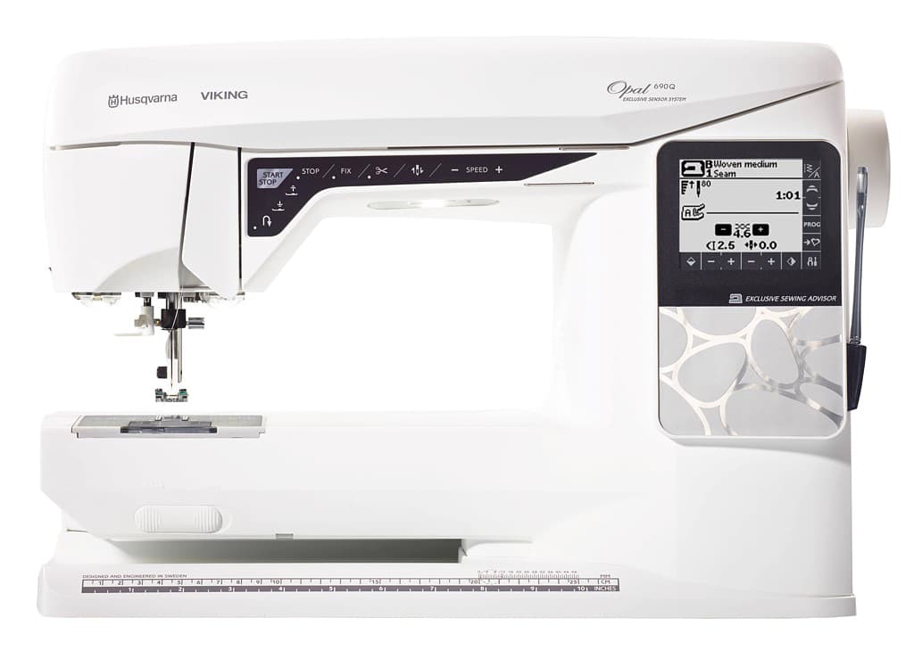 Швейная машина с микропроцессорным управлением Husqvarna Viking Opal 690Q