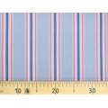 Ткань Gütermann Portofino (голубой в разноцветные полоски) 