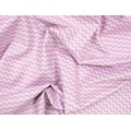 Ткань Gütermann Notting Hill (розовый/белый зиг-заг) - Фото №1
