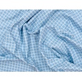 Ткань Gütermann Summer Loft (голубой/белый сетчатый узор) - Фото №1