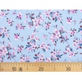 Ткань Gütermann Blooms (веточки с мелкими цветами на голубом) 