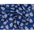 Ткань Gütermann Blooms (белая веточка на синем) - Фото №1