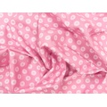 Ткань Gütermann Summer Loft (белые ромашки на розовом) - Фото №1
