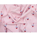 Ткань Gütermann Circus (морской котик на розовом) - Фото №1