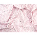 Ткань Gütermann Long Island (розовый/белые ромбы) - Фото №1