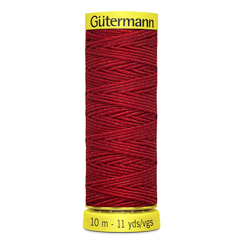Gütermann Elastic 10м цвет 2063, красный 