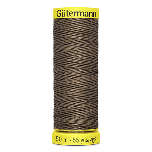 Gütermann Linen №30 50м цвет 4010, серо-коричневый 
