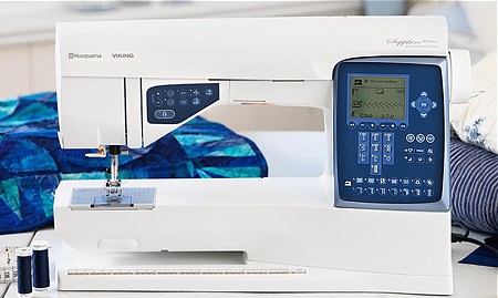 Husqvarna Sapphire 875 Quilt Швейная машина с микропроцессорным управлением