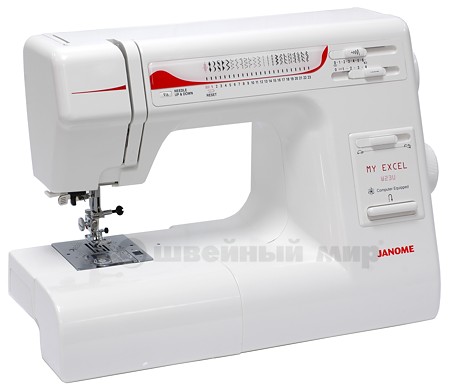 Janome MyExcel W23U Электромеханическая швейная машина