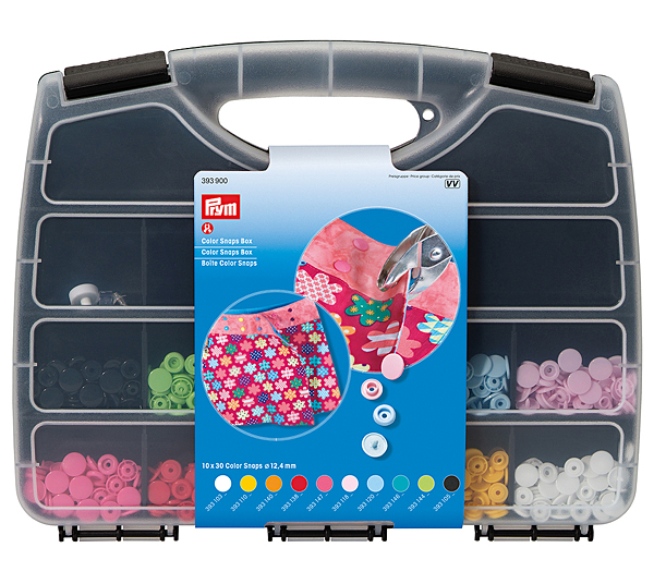 Коробка-чемодан с кнопками и набором инструментов Color Snaps 