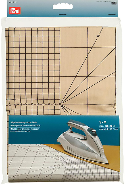 Чехол для гладильной доски с сантиметровой сеткой (max 125x40см) 