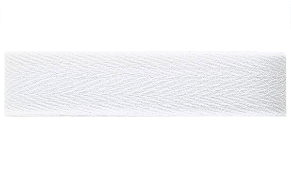 Киперная тесьма (15мм), белый 