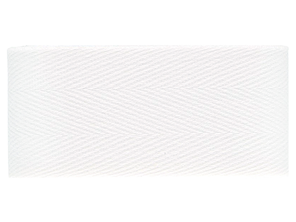 Киперная тесьма (30мм), белый 