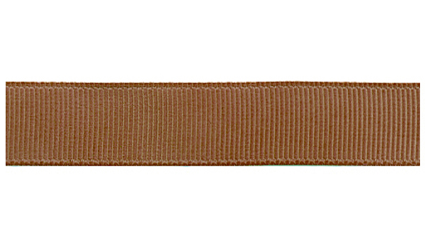 Репсовая лента (26мм), коричневый 