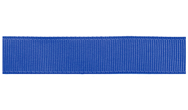 Репсовая лента (26мм), сине-стальной 