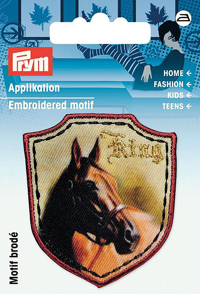 Аппликация в форме герба Лошадь 