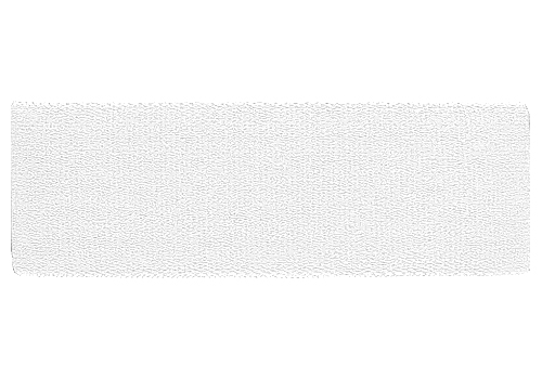 Эластичная лента-пояс Love 38мм, белый 
