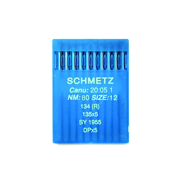 Иглы Schmetz DPx5 80/12 для промышленных машин 