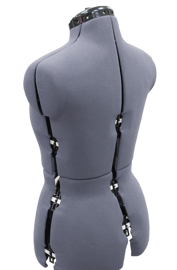 Регулируемый женский манекен Adjustoform Tailormade "A" (S) красный, размер 42-52 - №7