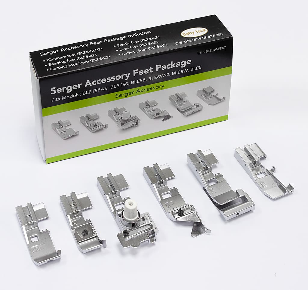 Набор лапок к коверлокам Babylock, 6 шт - №7