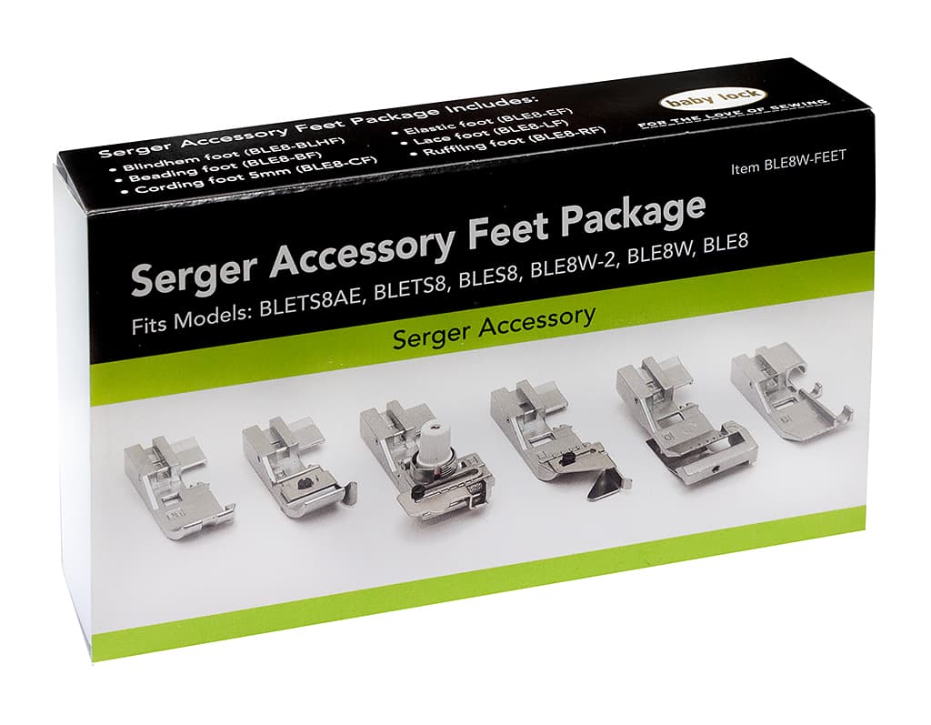 Набор лапок к коверлокам Babylock, 6 шт