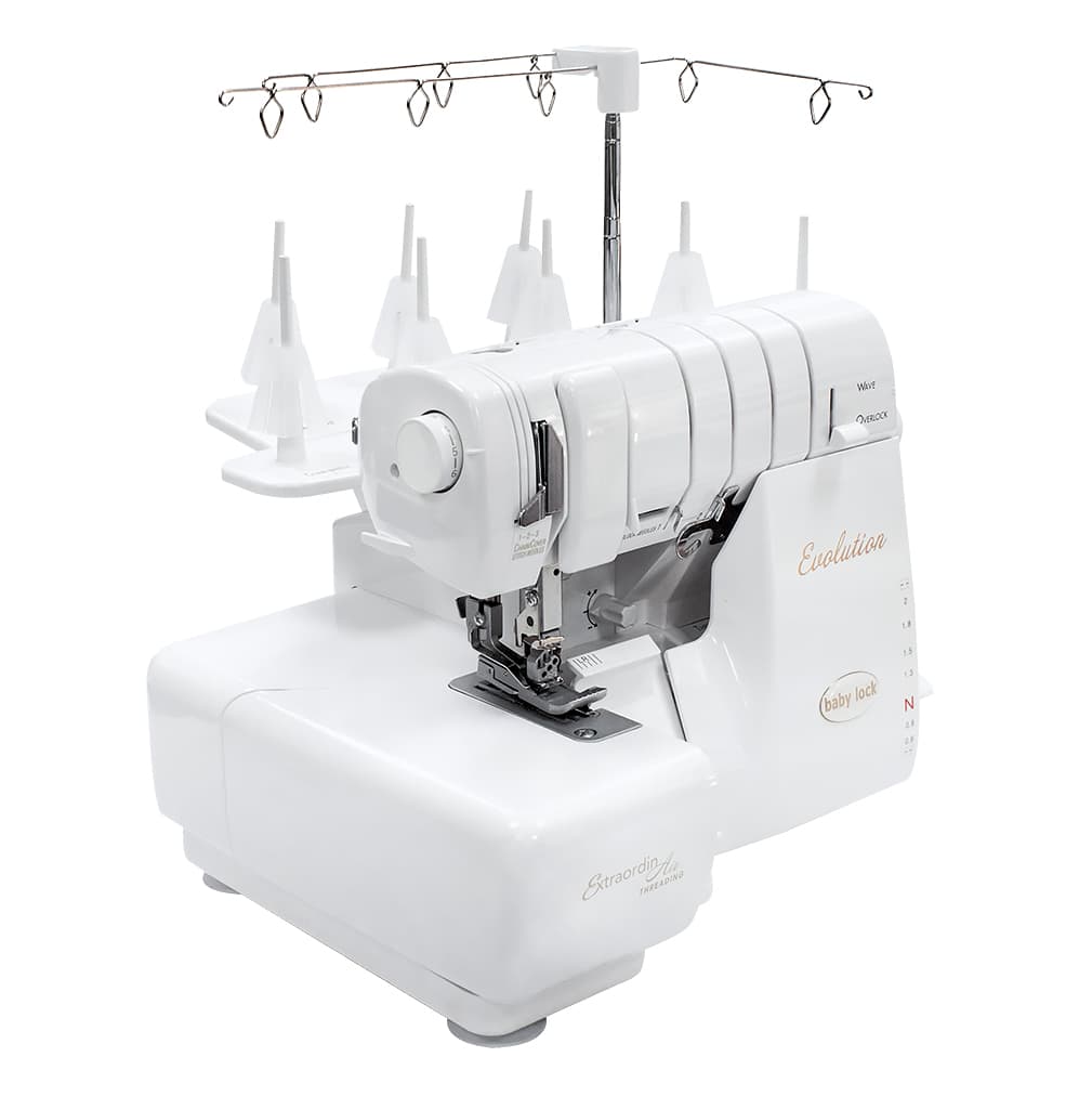 8-ми (4, 3, 2-x) - ниточный оверлок + 3-х игольная 4-х ниточная плоскошовная машина (коверлок) BabyLock Evolution BLE8W-2 - №2
