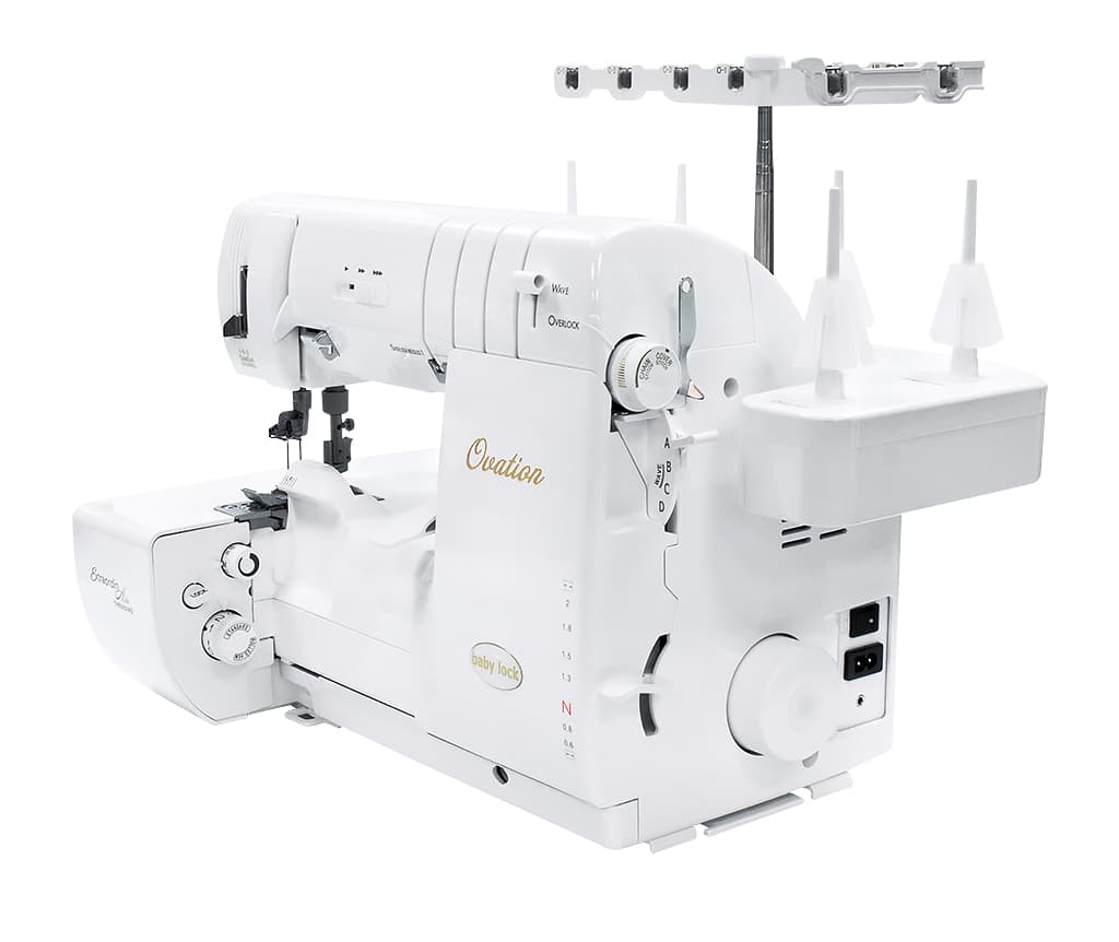 8-ми (4, 3, 2-x) - ниточный оверлок + 3-х игольная 4-х ниточная плоскошовная машина (коверлок) BabyLock Ovation BLES 8 - №3