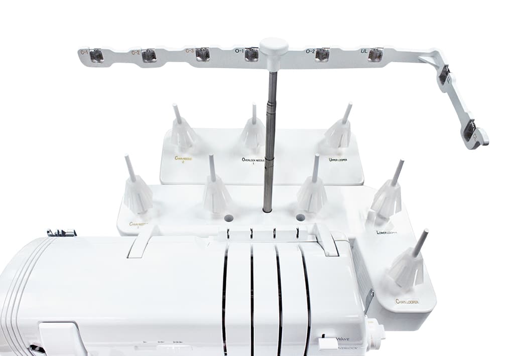 8-ми (4, 3, 2-x) - ниточный оверлок + 3-х игольная 4-х ниточная плоскошовная машина (коверлок) BabyLock Ovation BLES 8 - №4