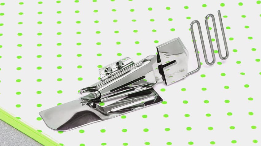 Устройство для окантовки косой бейкой 15мм