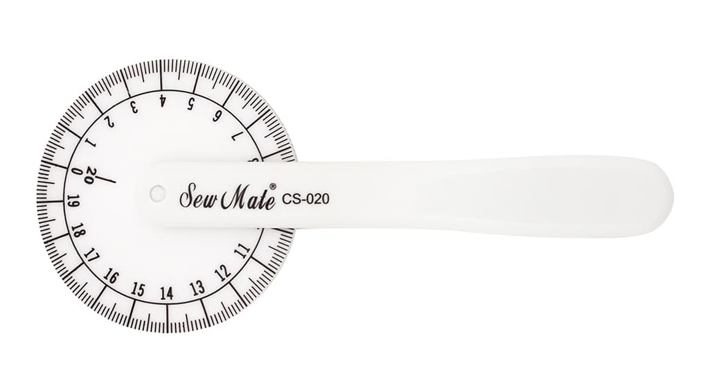 Круговая линейка SewMate, 20см пластиковая