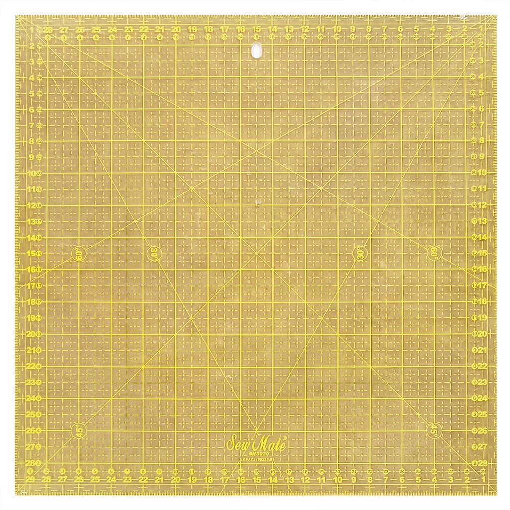 Линейка SewMate для квилтинга 30х30 см