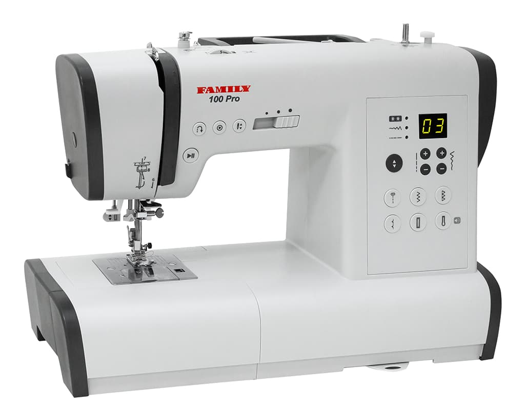 Швейная машина с микропроцессорным управлением Family 100 Pro