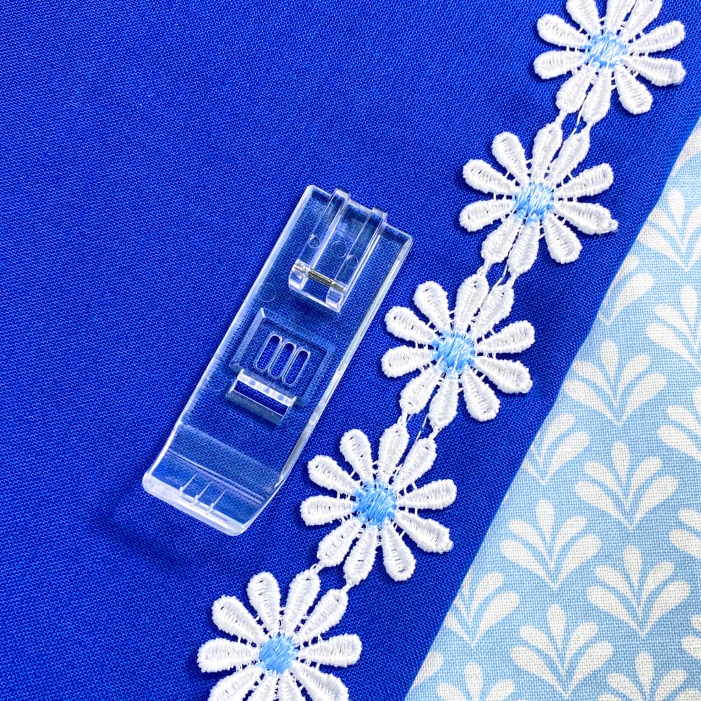 Лапка прозрачная для плоского шва для Family ML 750 Pro и ML 950 Pro - №2