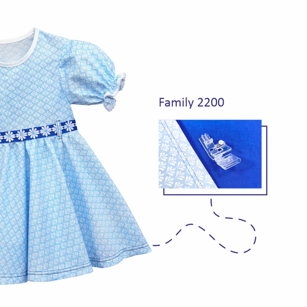 Лапка с направителем для подгибки для Family ML 750 Pro и ML 950 Pro - №3