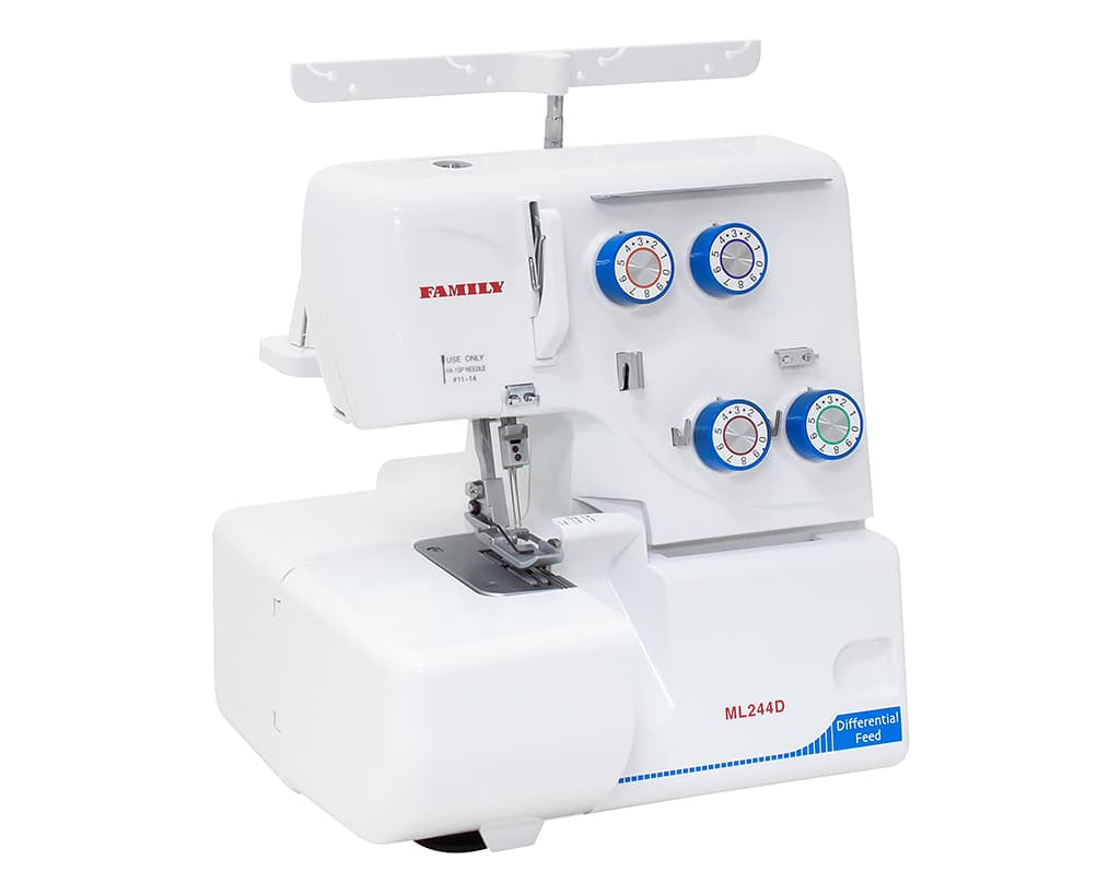 4-x (3-x) - ниточный оверлок Family ML 244D