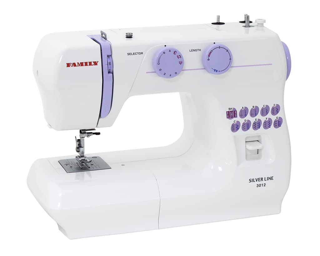 Электромеханическая швейная машина Family Silver Line 3012