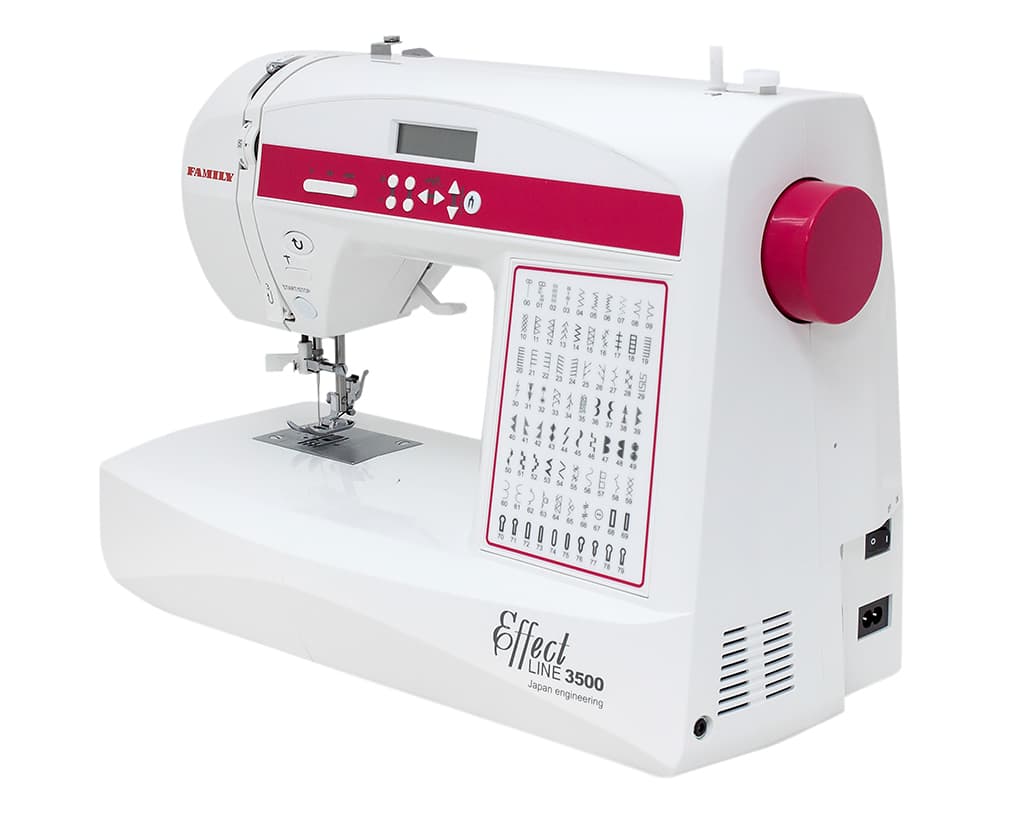 Швейная машина с микропроцессорным управлением Family Effect Line 3500 - №2