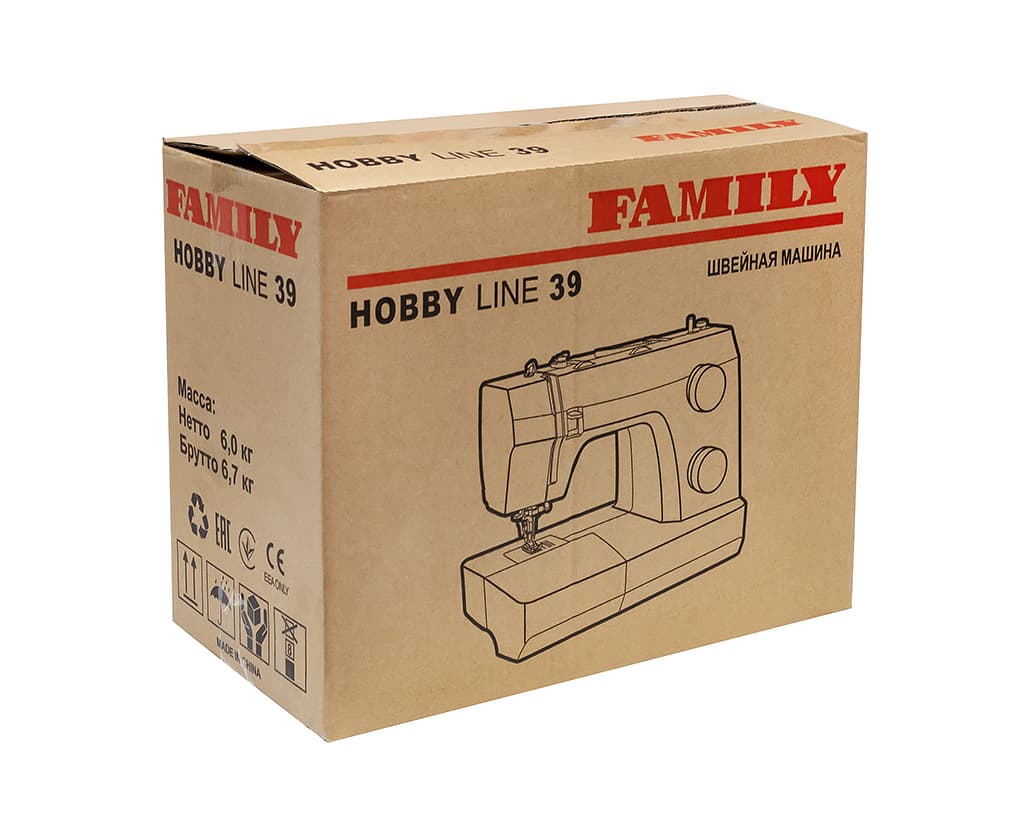 Электромеханическая швейная машина Family Hobby Line 39 - №9
