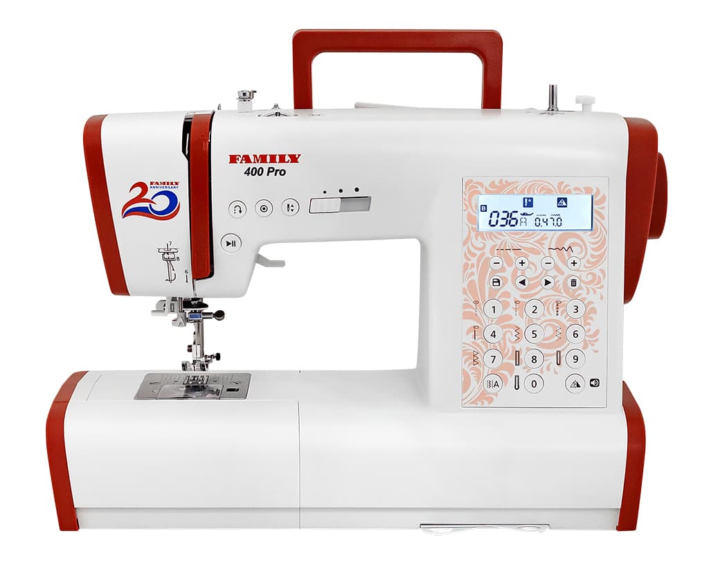 Швейная машина с микропроцессорным управлением Family 400 Pro - №1