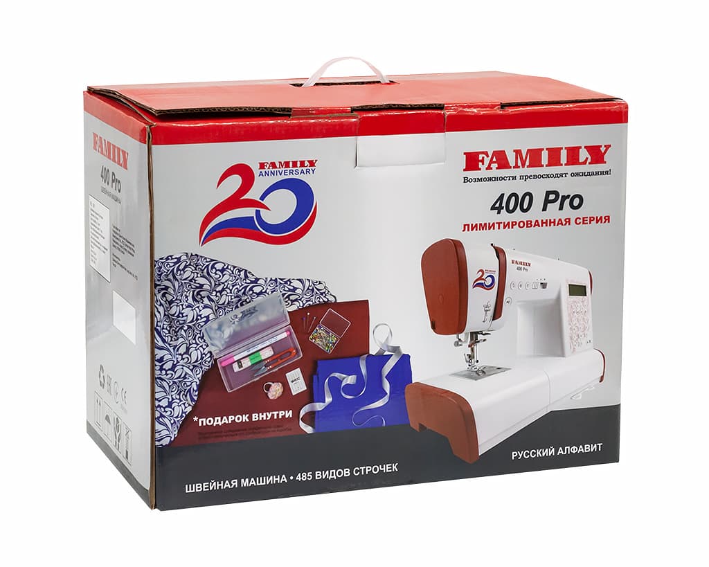 Швейная машина с микропроцессорным управлением Family 400 Pro - №12