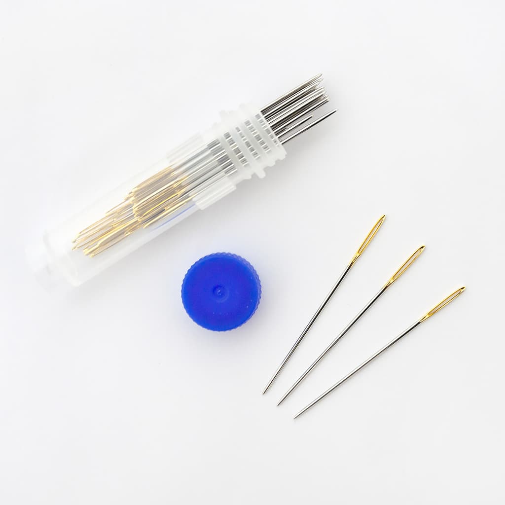 Иглы для вышивания крестом №24 (37 х 0,7 мм), большое ушко, округлое остриё, 25 шт - №2