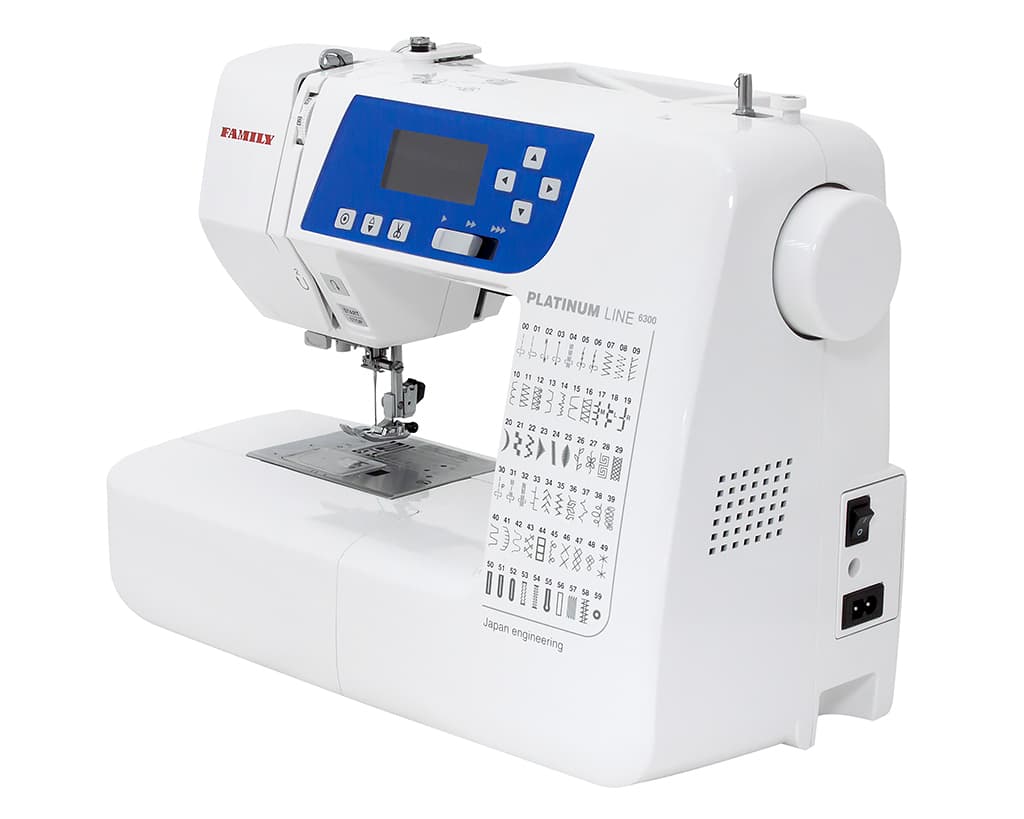 Швейная машина с микропроцессорным управлением Family Platinum Line 6300 - №2