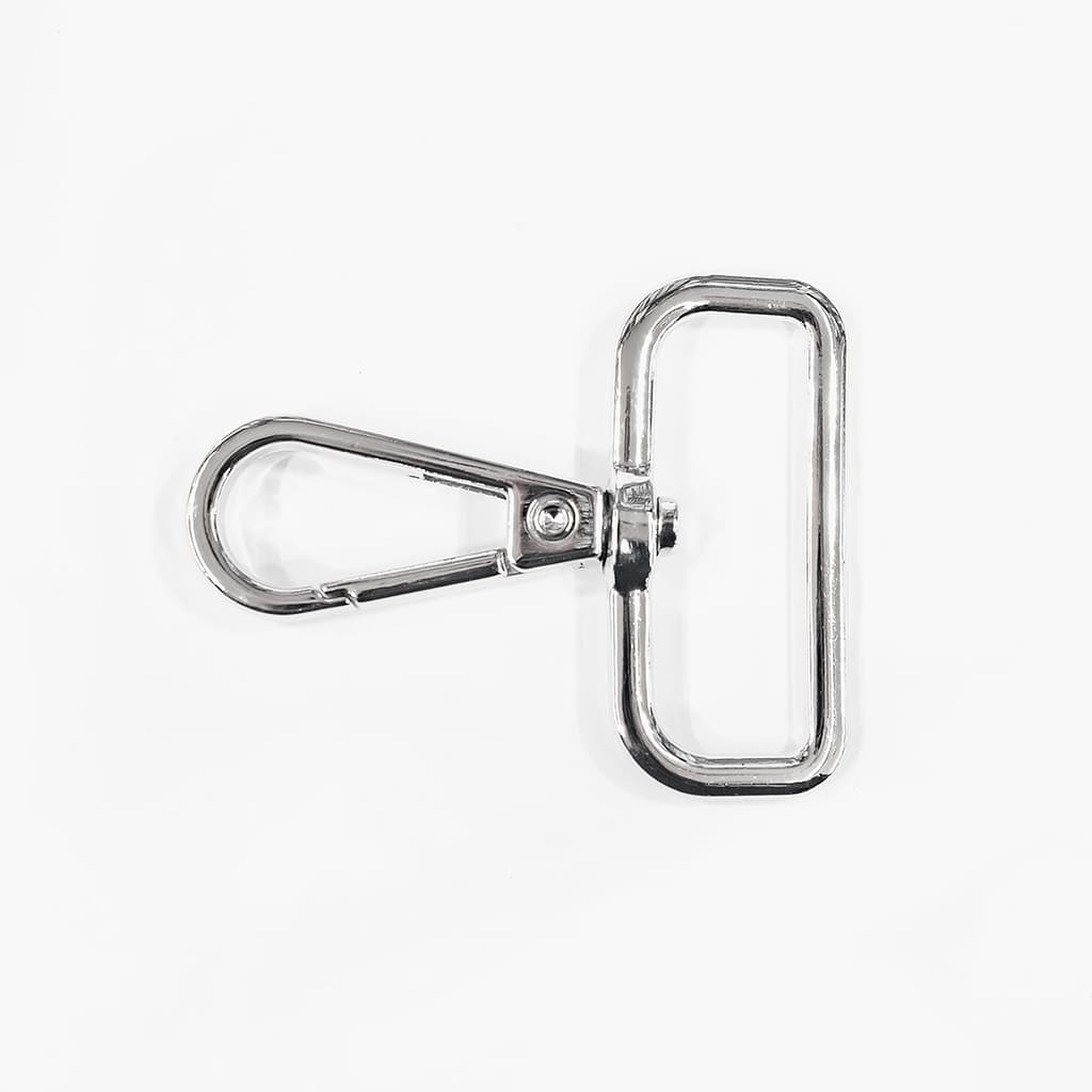 Карабины 32мм, серебристые, 2 шт - №2