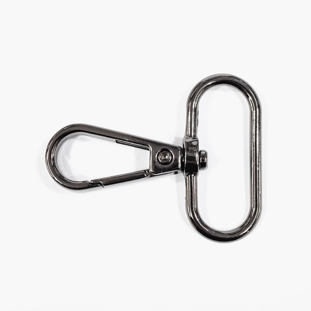 Карабины 32мм, чёрные, 2 шт - №2