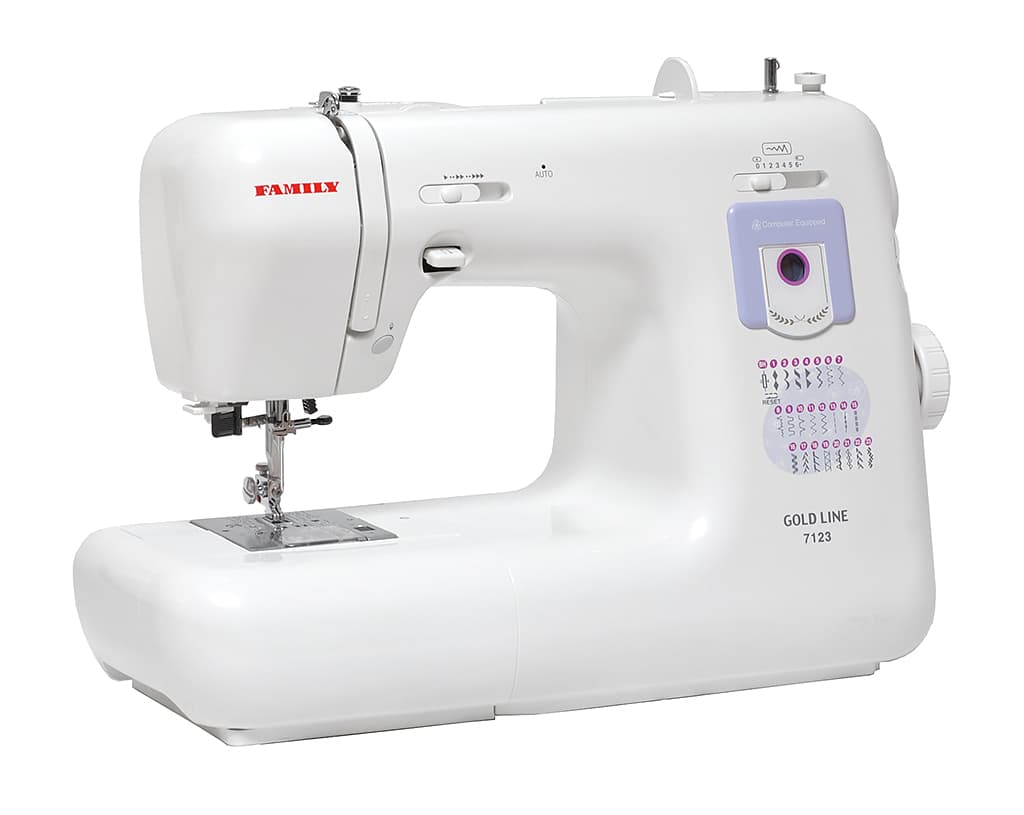 Электромеханическая швейная машина Family Gold Line 7123