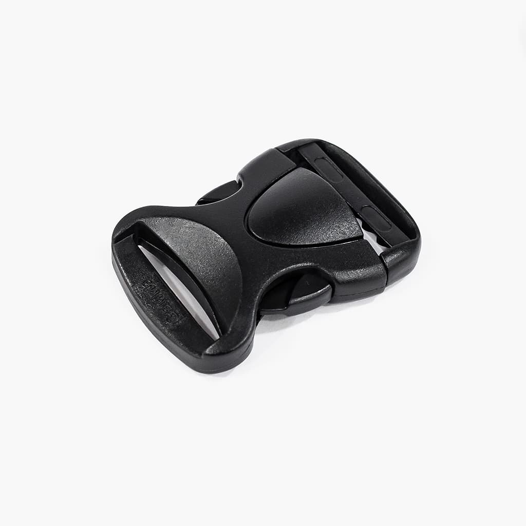 Пряжка-застёжка "фастекс" усиленная 38мм, черная - №1