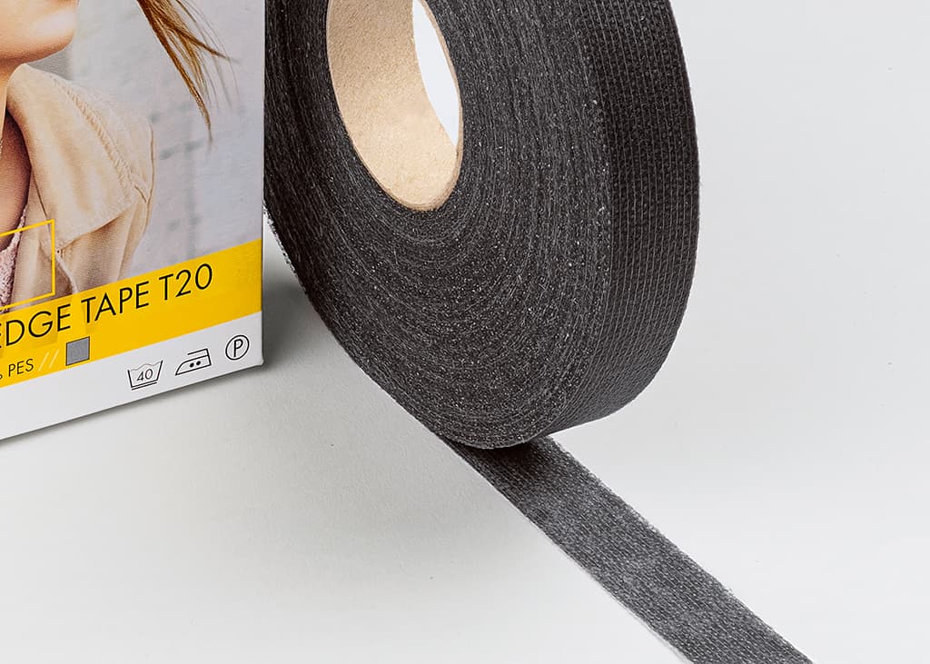 Лента клеевая укрепленная Kantenband Клеевая укрепленная лента, графитовый - №1
