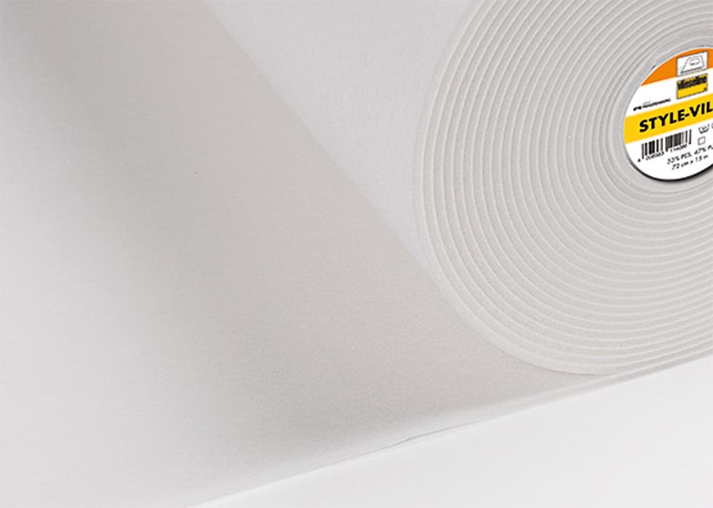 Легкая клеевая объемная прокладка с поролоновой прослойкой Style-Vil Fix Флизелин с поролоном и клеевым слоем - №1